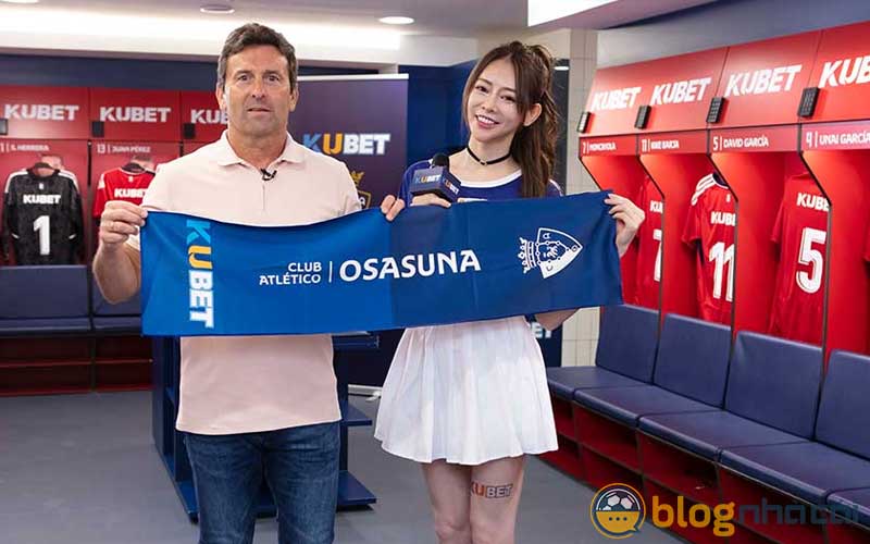 Kubet là đối tác của Osasuna